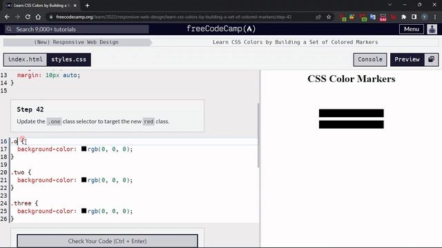 Learn CSS Colors by Building a Set of Colored Markers - Step 42 смотреть онлайн