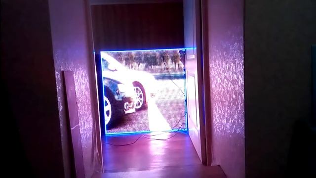 Светодиодный экран DIP P10 SAR-LED смотреть онлайн