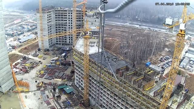 07.04.2016 Камера 3. ЖК "Эталон-сити". День за минуту. смотреть онлайн