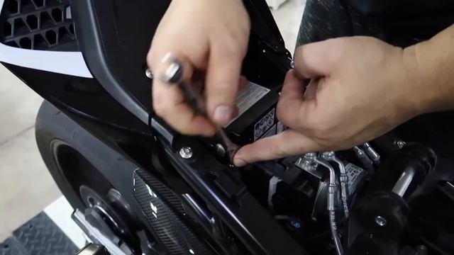 Removing Our M1000RR Stock Rear Subframe!!!