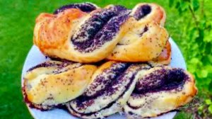 Булочки с МАКОВОЙ начинкой / Нежные и Невесомые /  Выпечка к чаю / маковые рулеты / Лайла