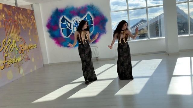 Римма Пахоменко и Екатерина Акстина -- Iraqy, Kawleeya dance. Видео для "DV ONLINE FESTIVAL". смотреть онлайн