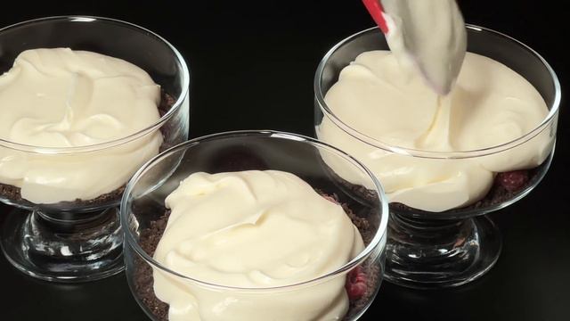 Whisk Oreo with Raspberries! You will be amazed! Delicious dessert in 5 minutes without baking смотреть онлайн