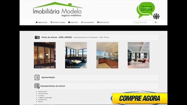 Script Php Imobiliaria Corretor Chat Adm Responsivo - Verde смотреть онлайн