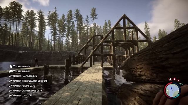 How To Build A Waterfall Temple Base In Sons Of The Forest смотреть онлайн