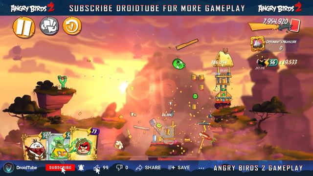 ANGRY BIRDS 2 | FIGHT THE TOURNAMENT | SECOND ROUND | 09/NOV/2021 GAMEPLAY смотреть онлайн