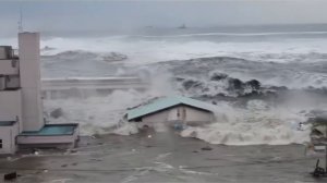 2011 Japan Tsunami - Soma City Port. (Full Footage)