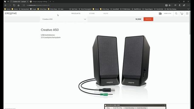 Creative A50 USB-betriebenes 2.0-Lautsprechersystem Unboxing&Soundcheck смотреть онлайн