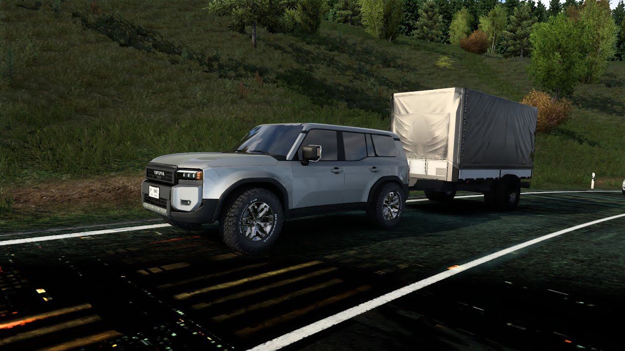 [ETS 2] Toyota Rpado 250 2023_New Roads EuroMap Cargo Delivery