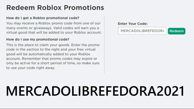 ЭТО НОВЫЙ ПРОМОКОД на БЕСПЛАТНУЮ ВЕЩЬ в РОБЛОКС 2021 \ NEW CODE ROBLOX смотреть онлайн