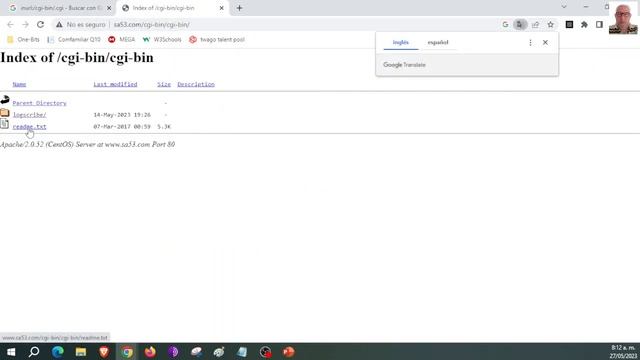 47 Información Sensible de Wordpress Respaldos de Wordpress, Módulos CGI смотреть онлайн