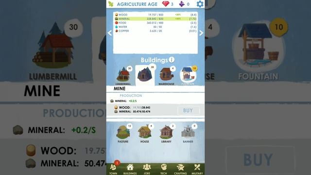 Keep Craft - Your Idle Civilization (by ICVR) - Android / iOS Gameplay смотреть онлайн