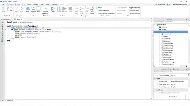 Build R6 And R15 Rigs To Add Dummies (Roblox Studio Tutorial For New Beginners Series 2) (N228)