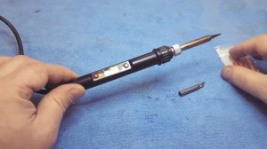 Удобный электрический паяльник с индикацией и регулятором температуры. Лучший выбор. Мои помощники