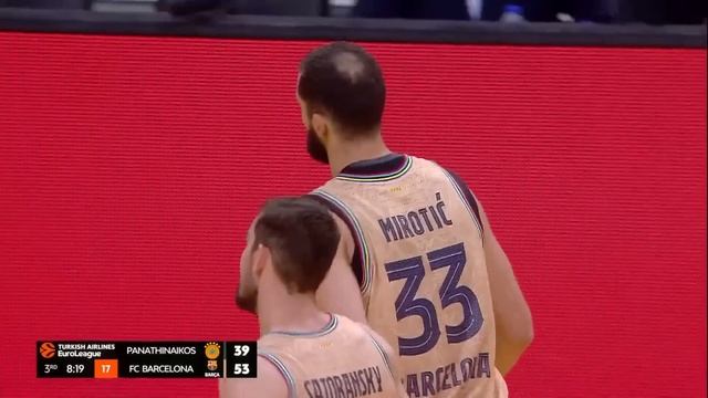 Barca wins in Athens to get a playoffs spot!| Round 30, Highlights | Turkish Airlines EuroLeague смотреть онлайн