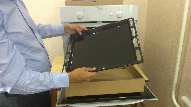 Hotpoint ARISTON FH G WH HA S духовой шкаф газовый. Обзор. смотреть онлайн