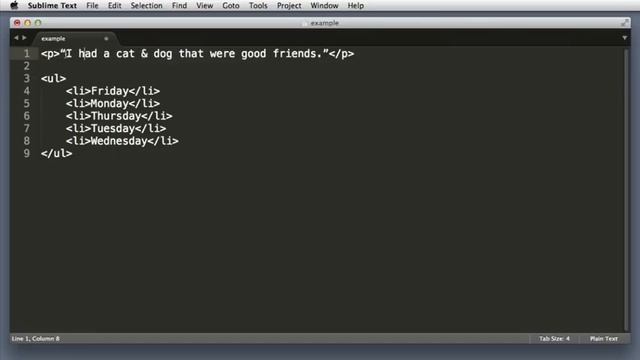 Sublime Text | Command Palette | Tutorial #4 смотреть онлайн