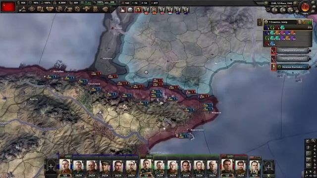 СССР в новом дополнении в HOI 4: No Step Back - Падение Берлина смотреть онлайн