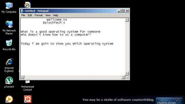 What is a good operating system for someone who doesn't know how to us a computer смотреть онлайн