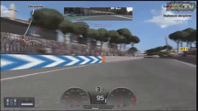 Gran Turismo 5 - Audi R8 5.2 FSI Chrome Line on Rome Circuit смотреть онлайн