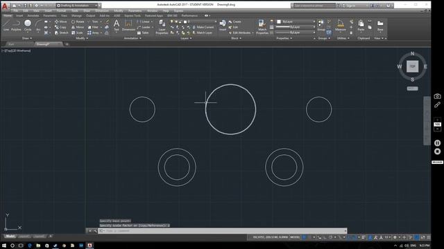 AutoCAD 2017 Tutorial Modify Tools смотреть онлайн