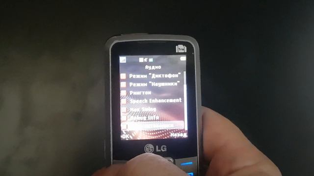 LG A290: автоматическая запись звонков на карту памяти.