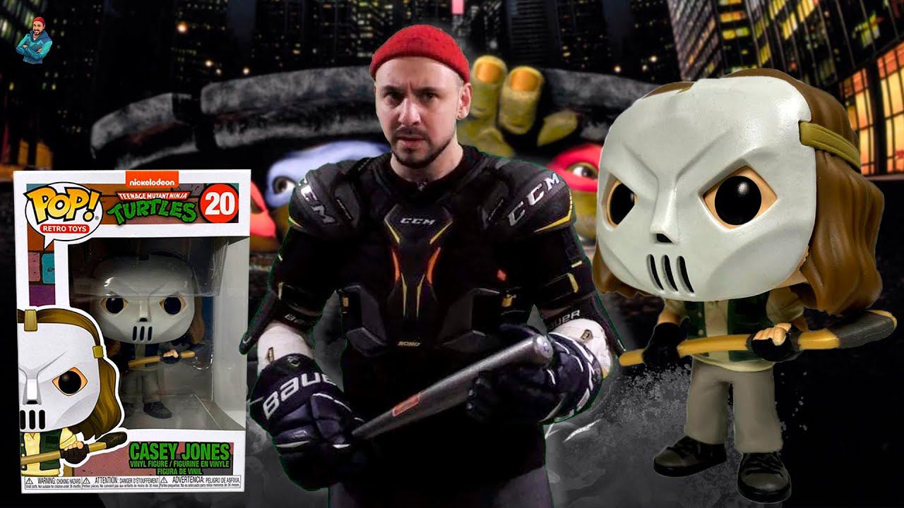 Я - КЕЙСИ ДЖОНС! РАСПАКОВКА ФИГУРКИ FUNKO POP! RETRO - CASEY JONES! Я В ФИЛЬМЕ ЧЕРЕПАШКИ-НИНДЗЯ! смотреть онлайн