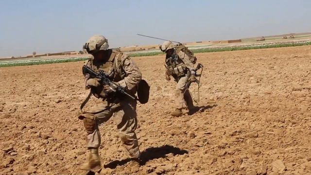 Marines Conduct Clearing Operation In Afghanistan смотреть онлайн