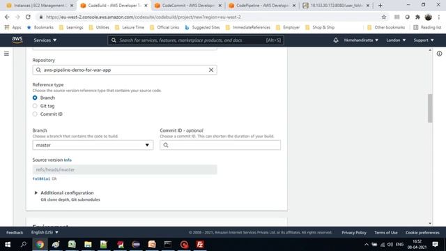 AWS Codedeploy, CodeCommit, CodeBuild, Codepipeline with Java and Tomcat смотреть онлайн