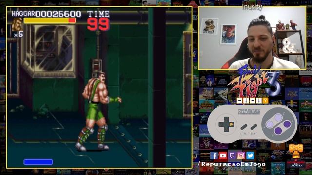 COMO FAZER O SUPER DE TODOS OS PERSONAGENS DO FINAL FIGHT 3 (SNES) - Fica a dica смотреть онлайн