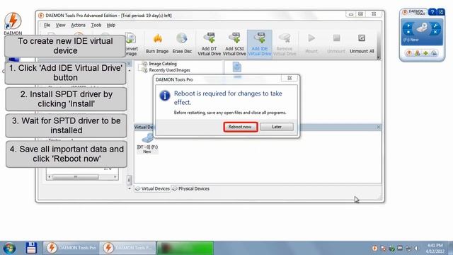 How to add virtual IDE or SCSI device with DAEMON Tools Pro смотреть онлайн