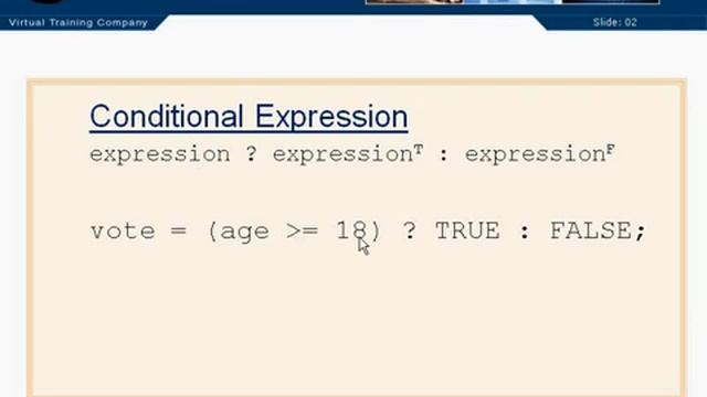 Conditional Expressions 3.13 смотреть онлайн
