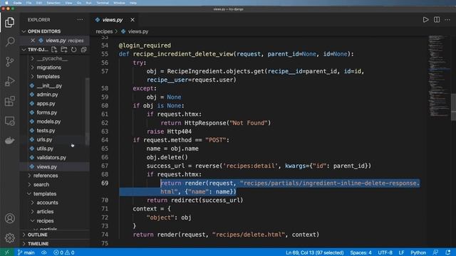 2 - Demo after 73 Parts - Python & Django 3.2 Tutorial Series смотреть онлайн