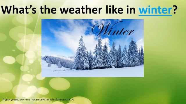 Англійська мова. Seasons and weather. 2 клас. Погода і природа. Дистанційне начання смотреть онлайн