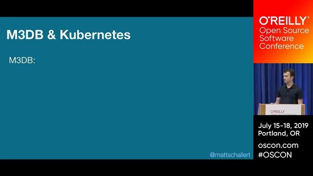Large-Scale Automated Storage on Kubernetes - Matt Schallert OSCON 2019 смотреть онлайн