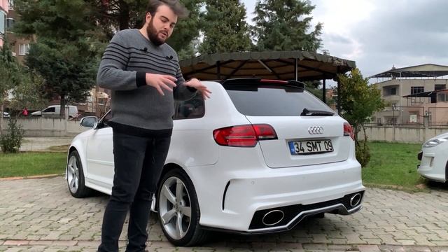 Audi A3 - RS3 Dönüşüm, Bodykit, R8 Direksiyon, S6 Koltuk, RNS-E Teyp, S3 Misano Red Menfez, RS Topu смотреть онлайн