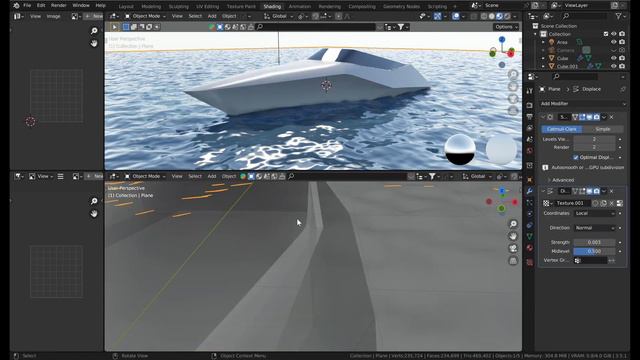 Esse Minima - Speedboat 3D Model смотреть онлайн