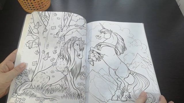 ХОББИ ОБЗОР : Раскраска БОЛЬШАЯ КНИГА ФЕЕРИЧНЫХ РАСКРАСОК/обзор/антистресс смотреть онлайн