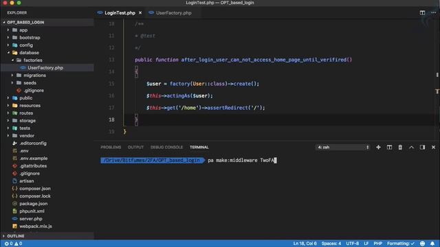 2FA - OTP Login in Laravel | Start Test Driven Development смотреть онлайн