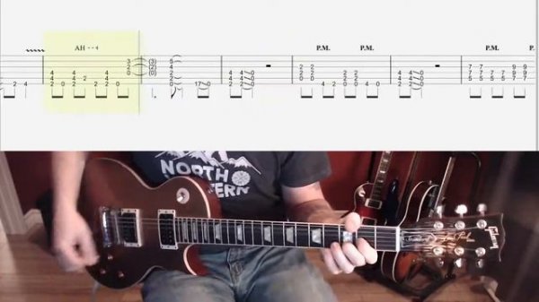 Crazy Train - Ozzy Osbourne (Табулатура) Guitar Tutorial TABS