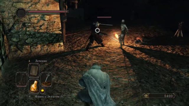 А тут не так уж и безлюдно![Dark Souls 2:Scholar of the First Sin] #5 смотреть онлайн