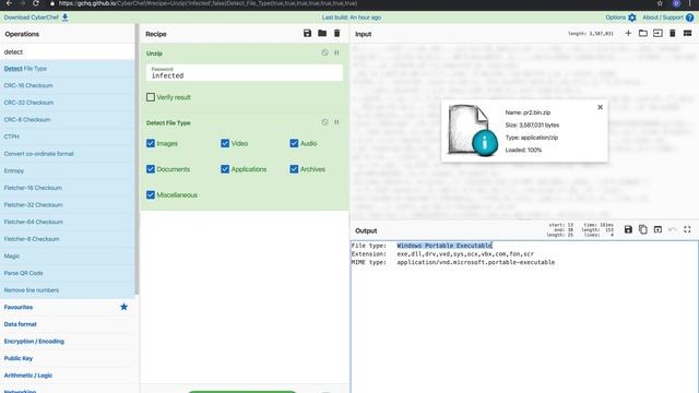 CyberChef - YARA - The pattern matching swiss knife смотреть онлайн