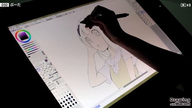 イラストレーター ぶーた - Drawing with Wacom (DwW) смотреть онлайн