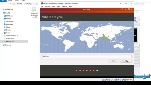 OpenCV Python Tutorial - Installing Virtual Box and Ubuntu 18 - Part 2 смотреть онлайн