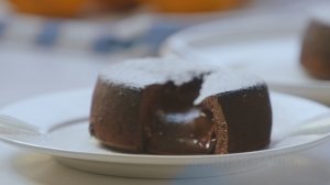 Как приготовить фондан шоколадный с жидкой начинкой