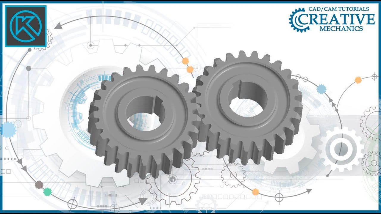 Уроки Компас 3D. Взаимное вращение деталей в Сборке.Сборка зубчатых колёс.