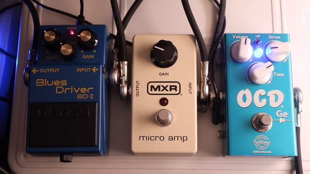 【 Pedal DEMO 】Fulltone OCD Ge + BOSS BD-2 , MXR Micro amp |for sounds making| Fender jaguar смотреть онлайн