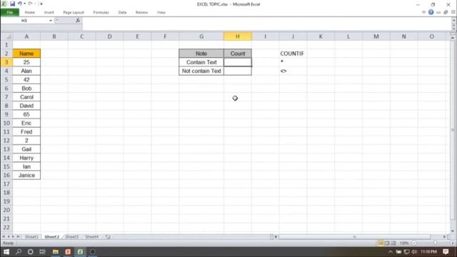 Count cells that Contain text on not in Excel|Excel Tutorial|Technical Analytics смотреть онлайн
