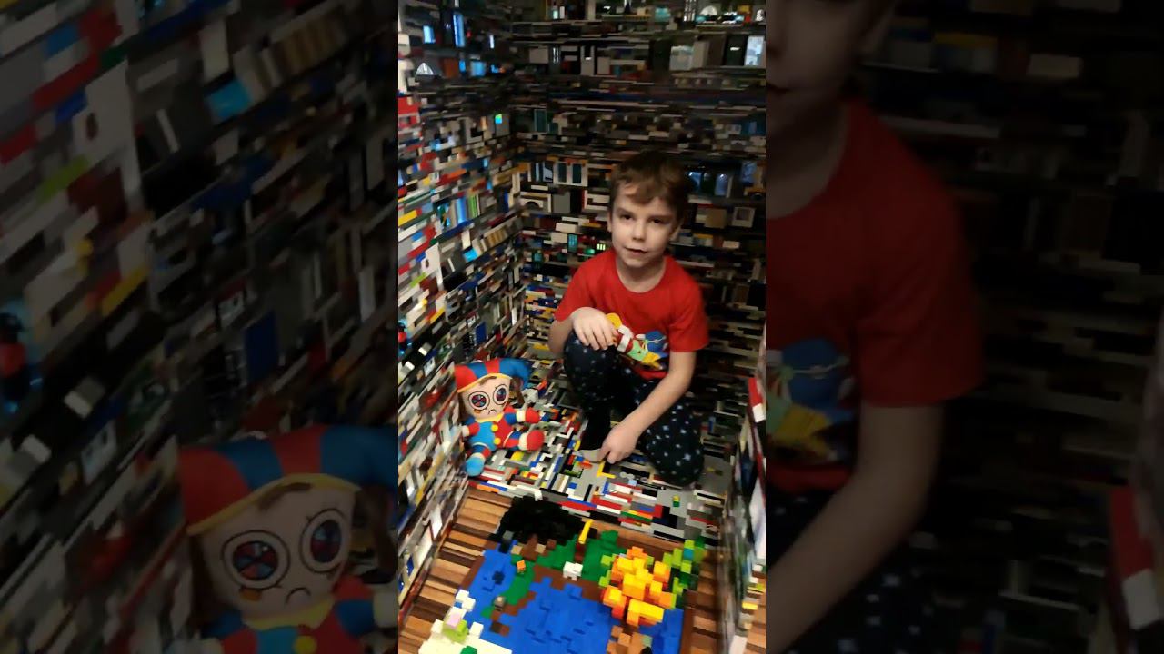 Живу в большом доме из ЛЕГО #лего #lego #legohouse смотреть онлайн