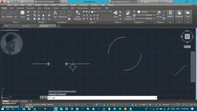 #39 | Break and join command in AutoCAD [Deepak Verma] смотреть онлайн